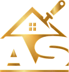 Logo A.S Construction, maçon dans le Calvados